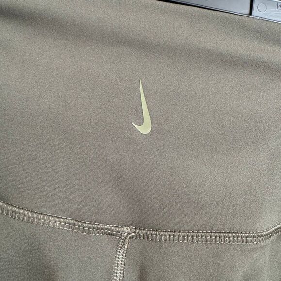 Nike Olive Green Yoga Training High Rise 7/8 Athletic Leggings Small EUC - Picture 7 of 11